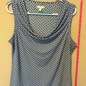 XL Navy & white shell